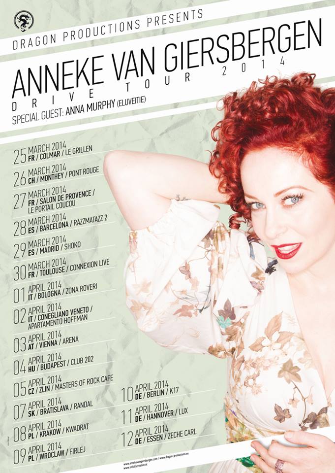 Anneke tour 2014