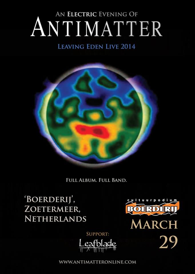 Leaving Eden Live Tour 2014