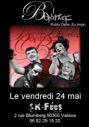 Boniface en concert