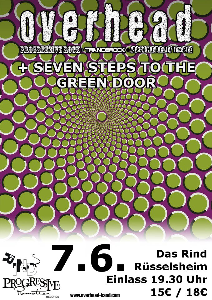 Overhead et Seven Steps en concert