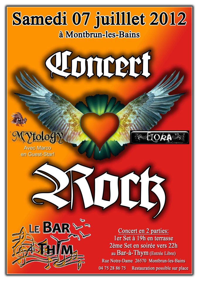 Elora en concert au Bar à Thym le 7 juillet