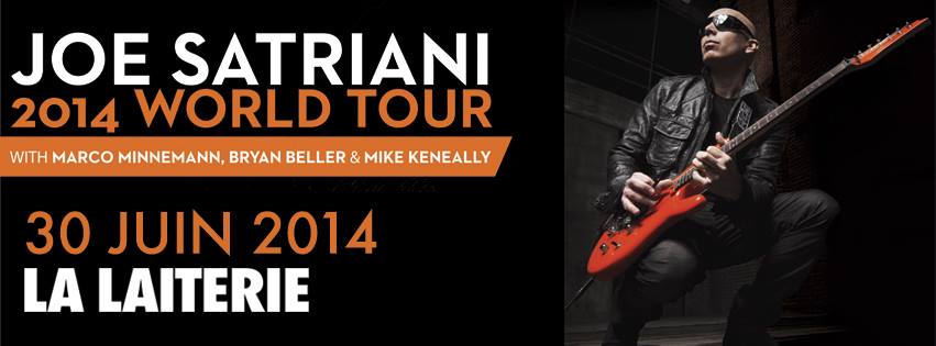 Joe Satriani à la Laiterie