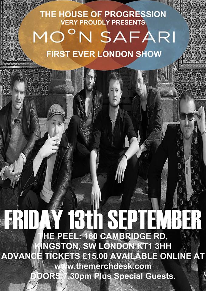 Moon Safari à Londres le 13 Septembre