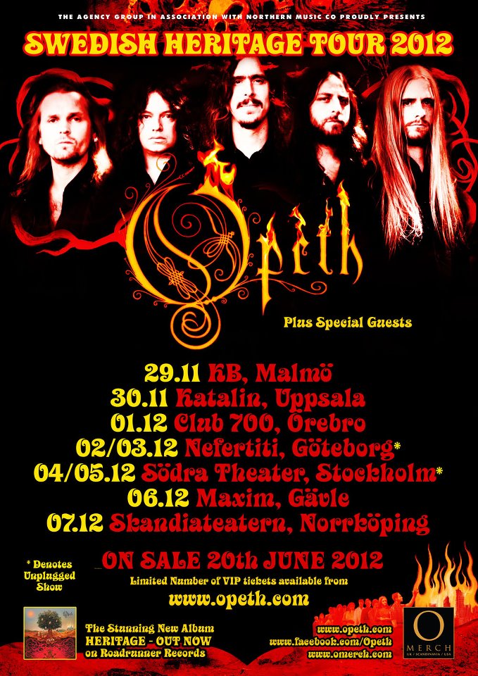 Tournée suédoise de Opeth