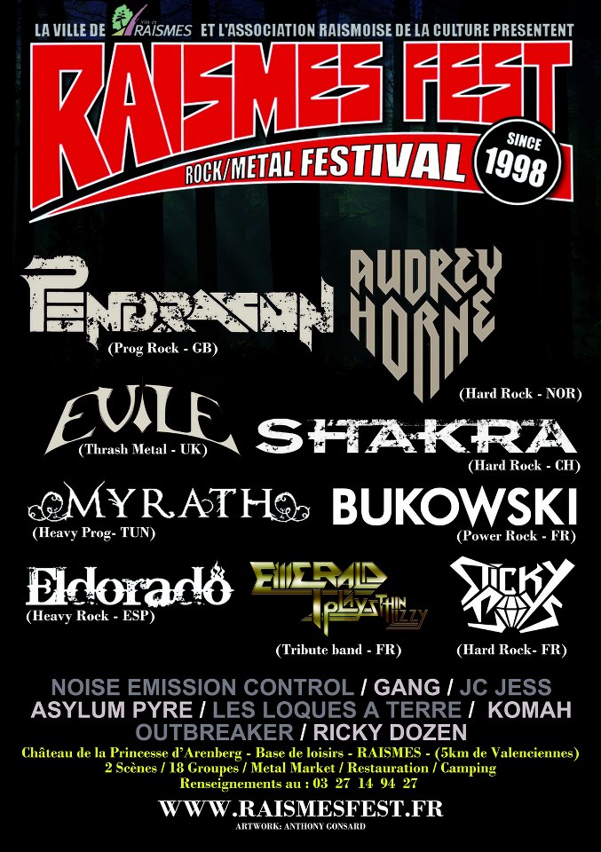 Pendragon au Raimes Fest 2013