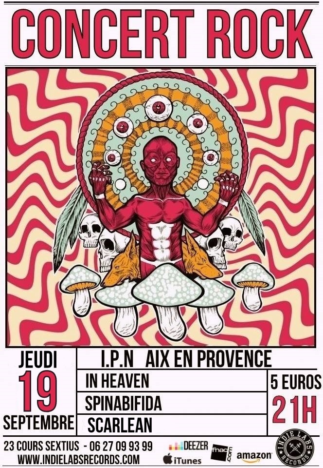 Scarlean à l'IPN de Aix le 19 septembre