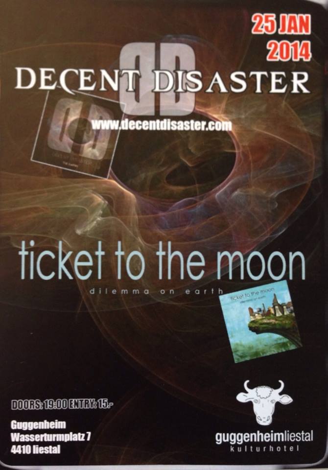 Et un album pour Ticket To The Moon en 2014
