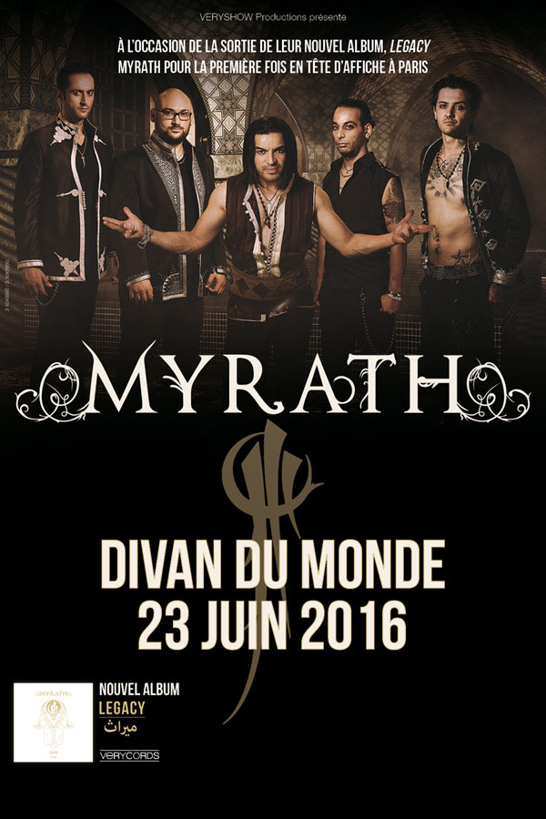 Myrath au Divan du Monde