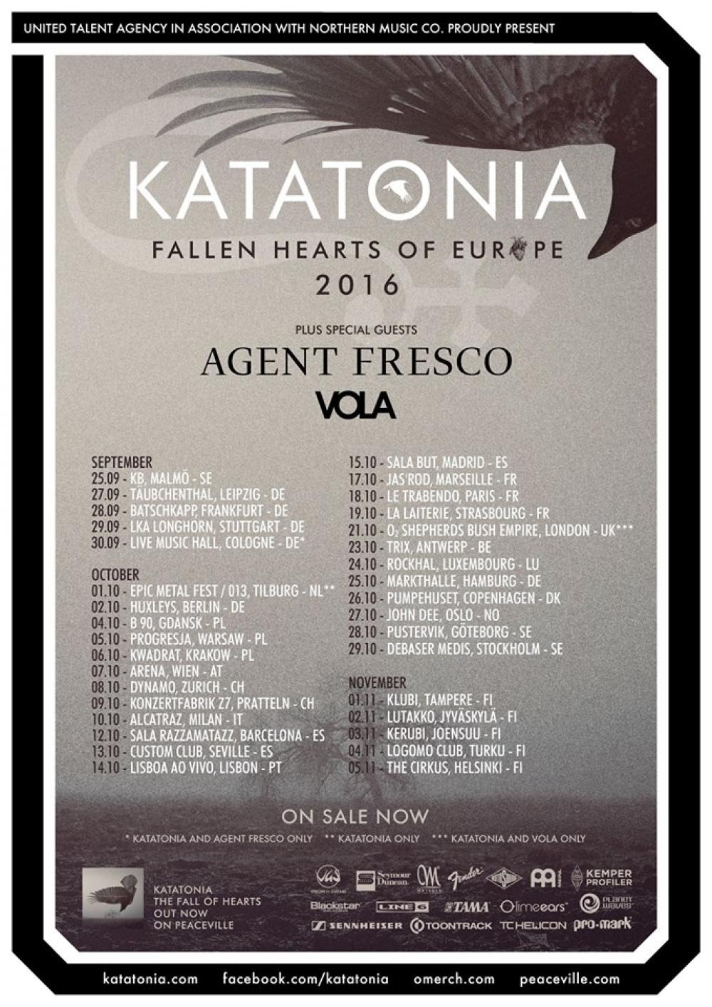 Ce soir Katatonia