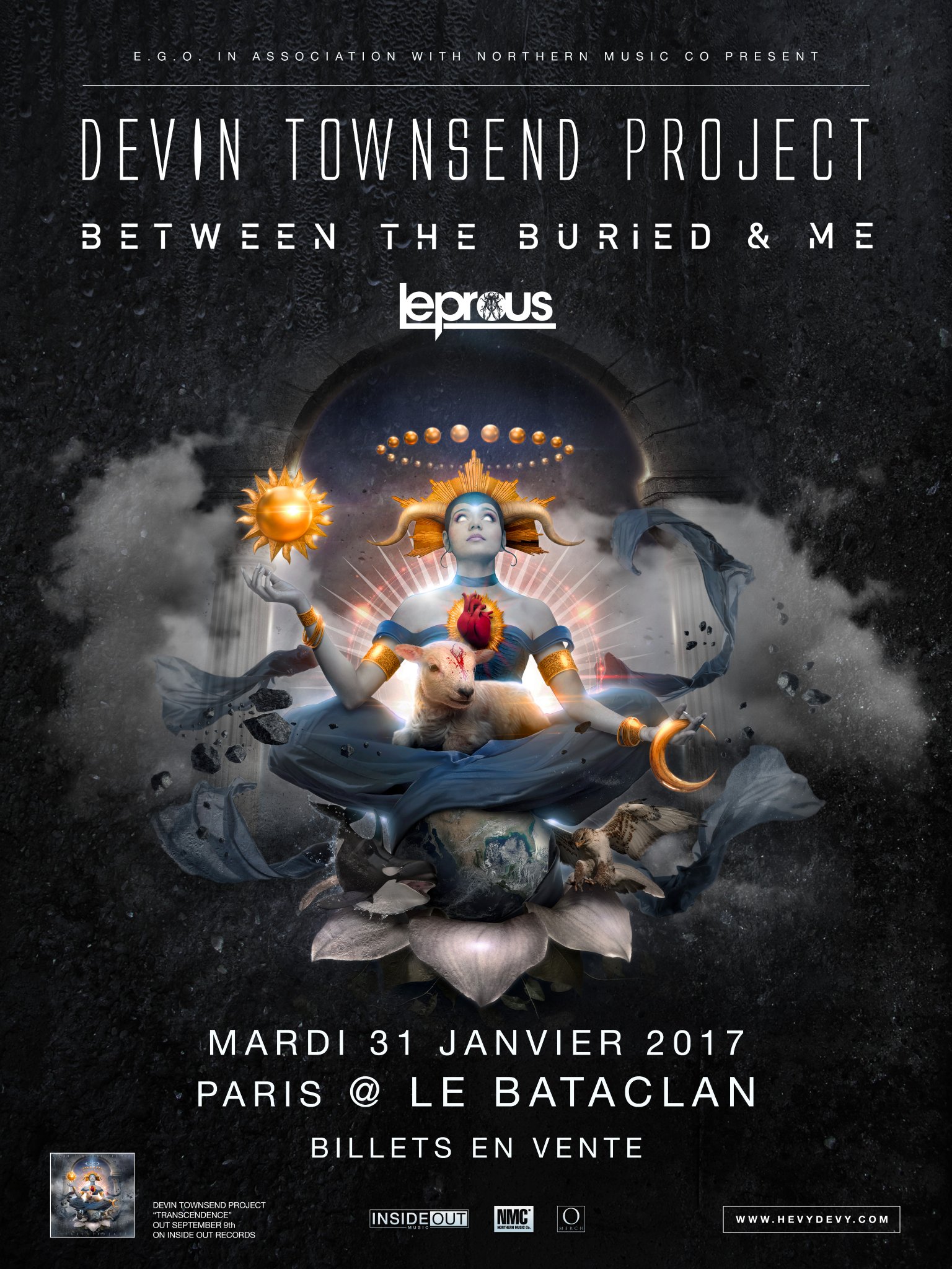 Triple affiche au Bataclan