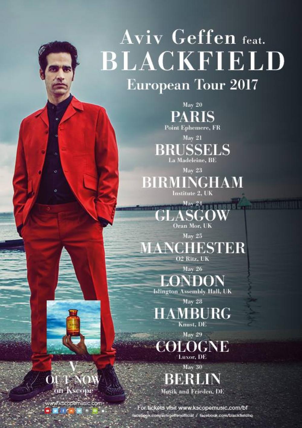 Blackfield à Paris