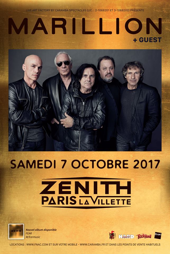 Marillion au Zénith de Paris