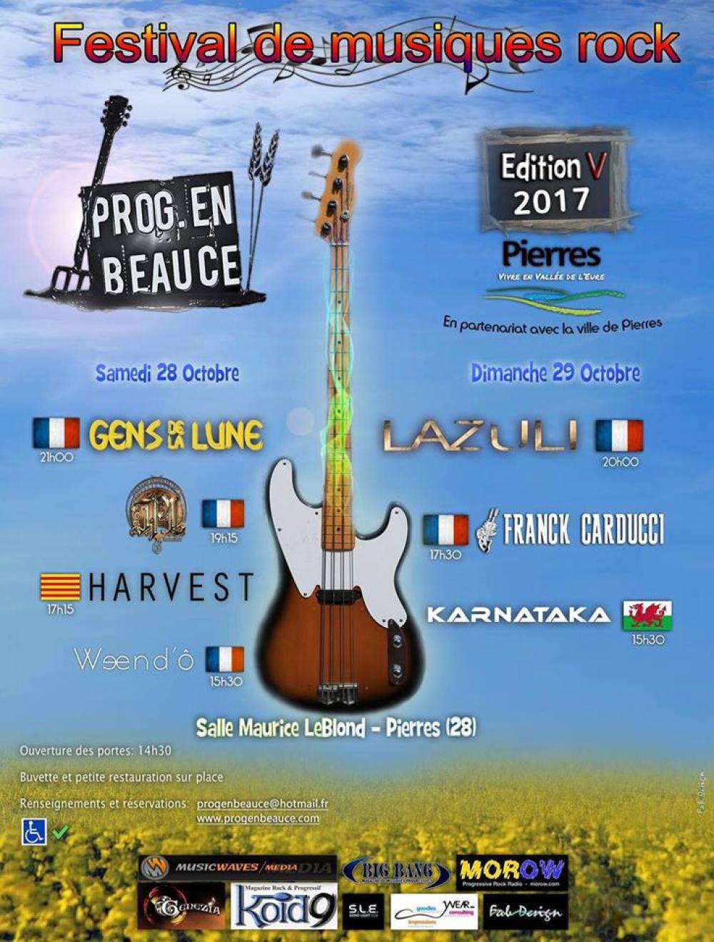 Prog en Beauce c'est bientôt