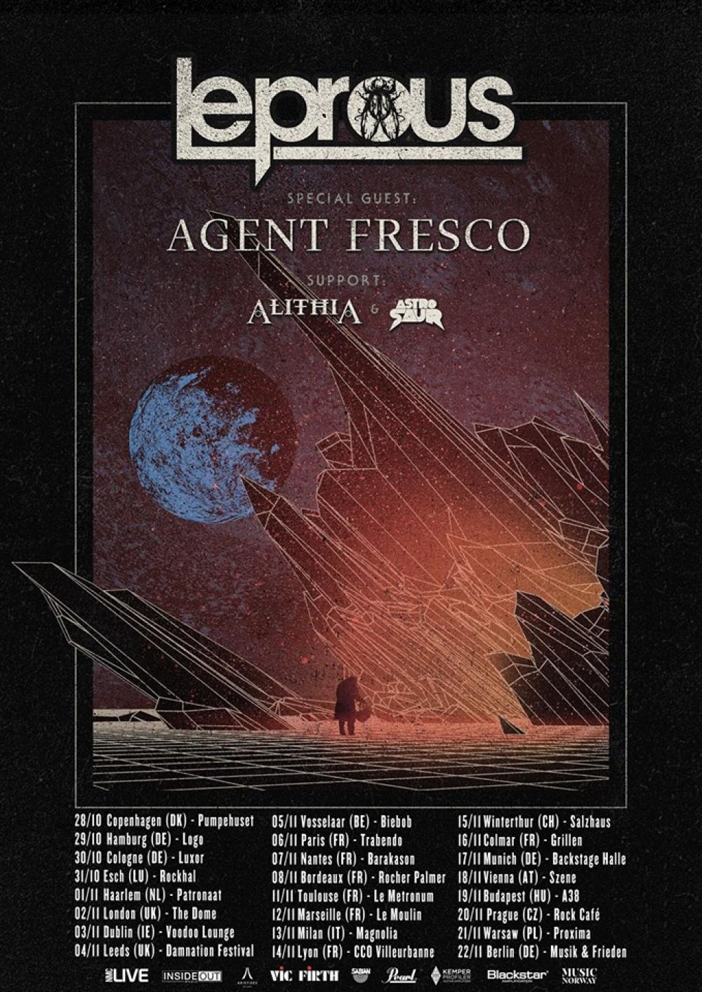 Leprous et Agent Fresco