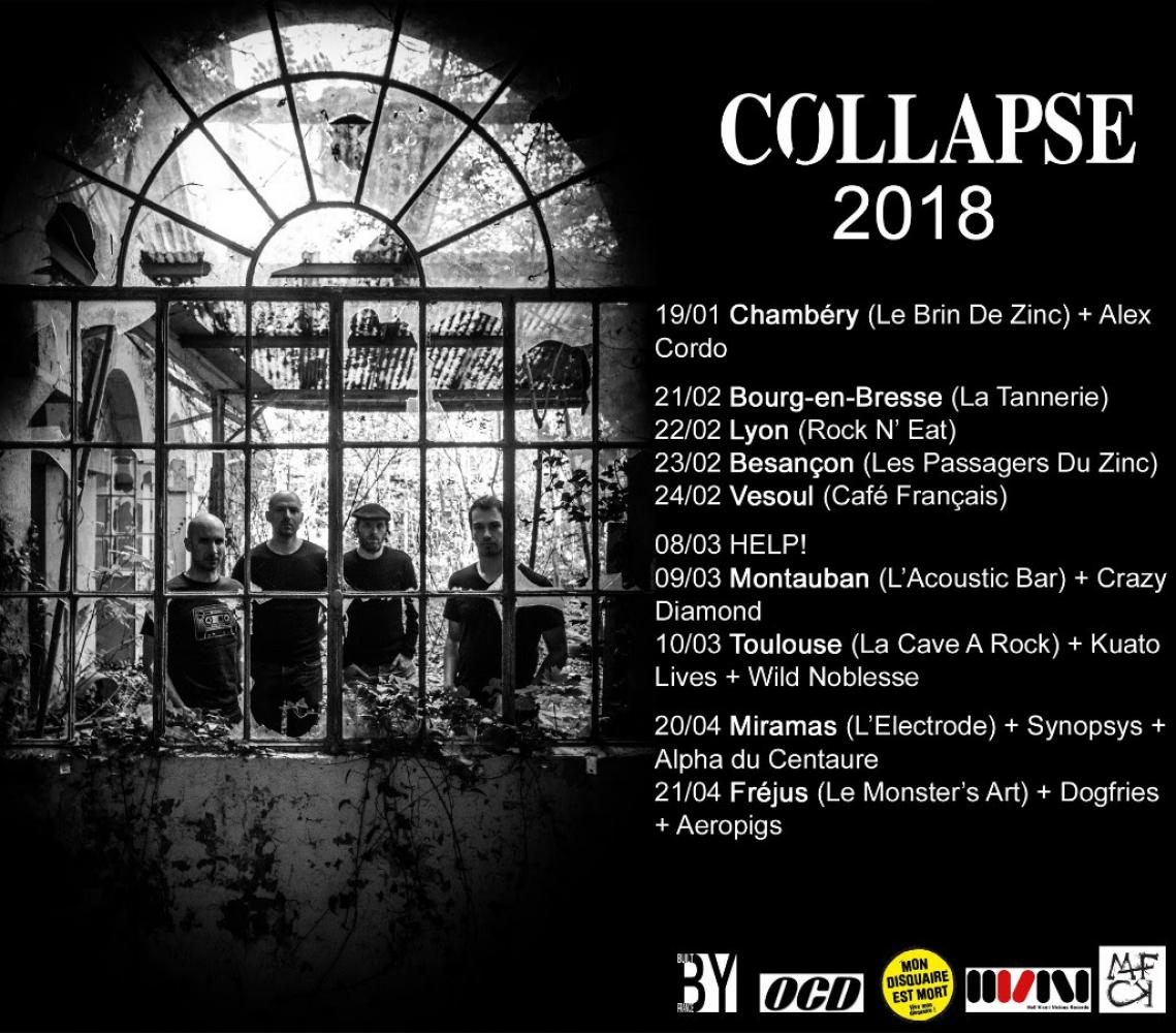 Collapse en tournée