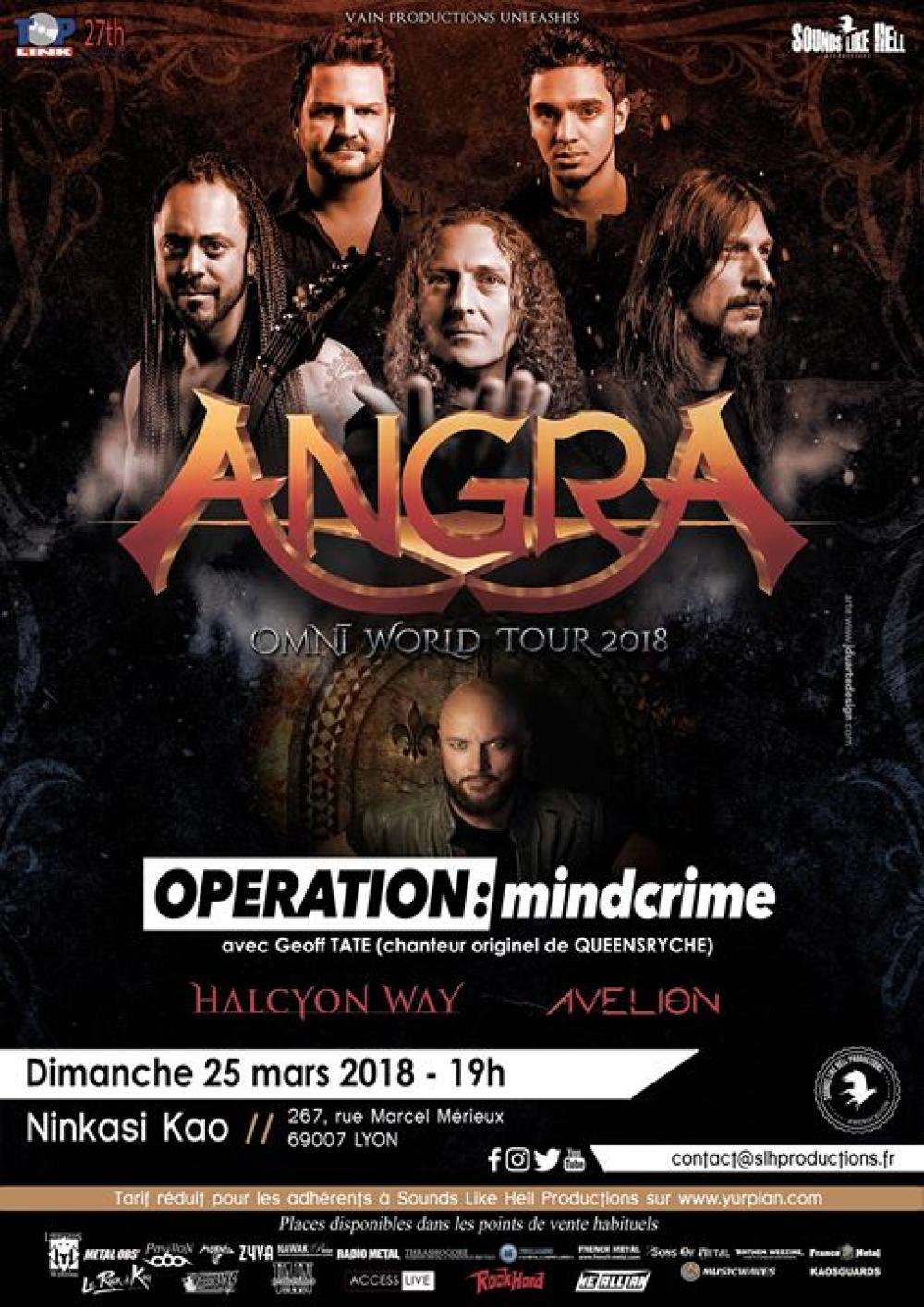 Operation Mindcrime à Lyon