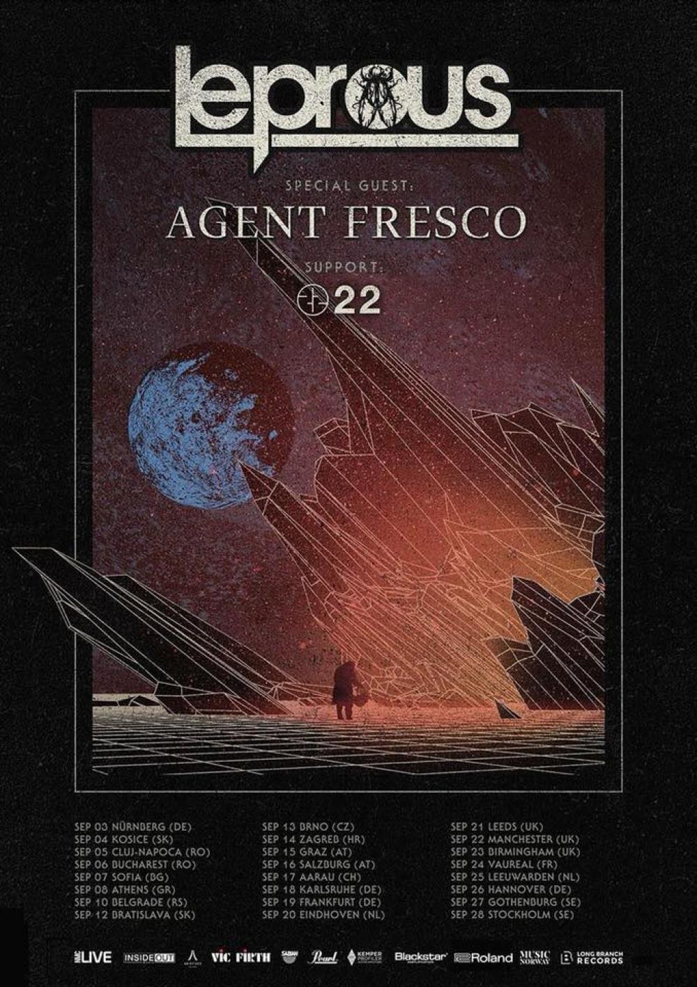 Leprous et Agent Fresco