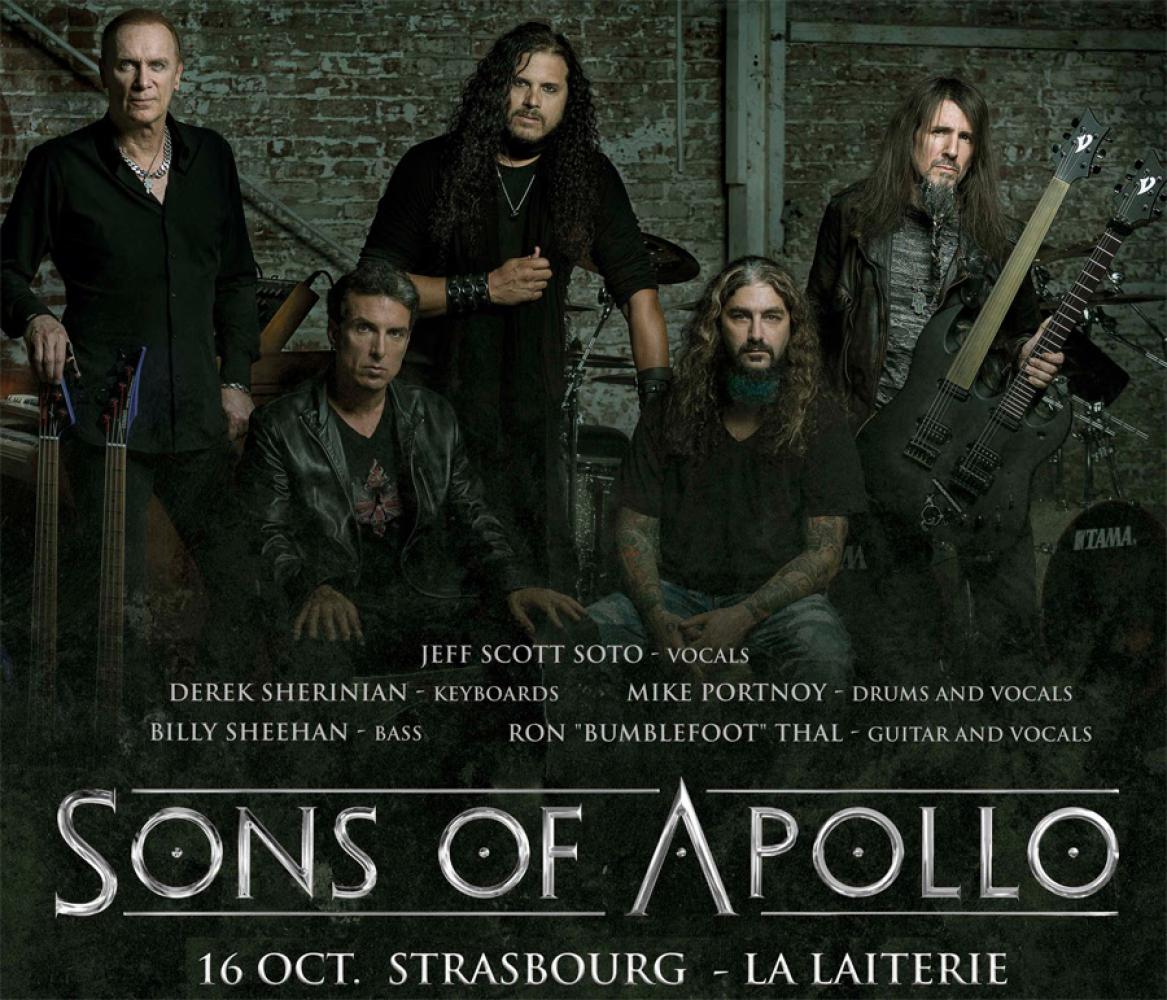 Sons Of Apollo à la Laiterie