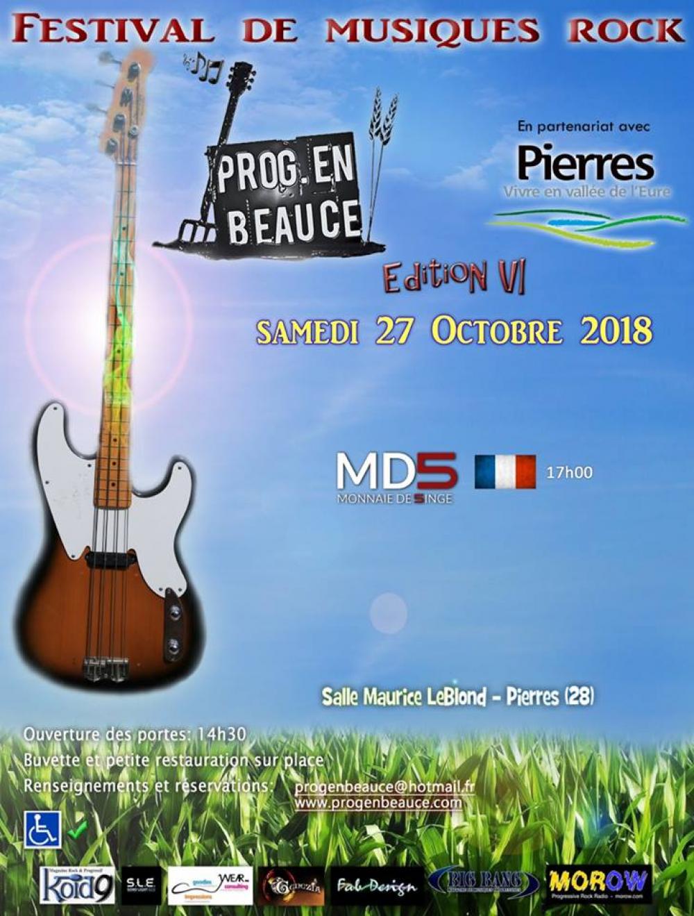 Prog en Beauce 2018