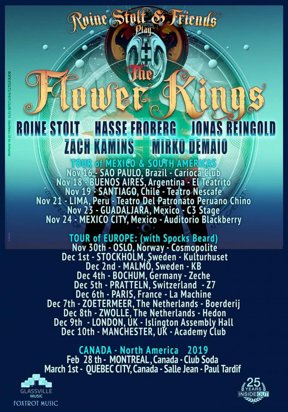 The Flower Kings en tournée