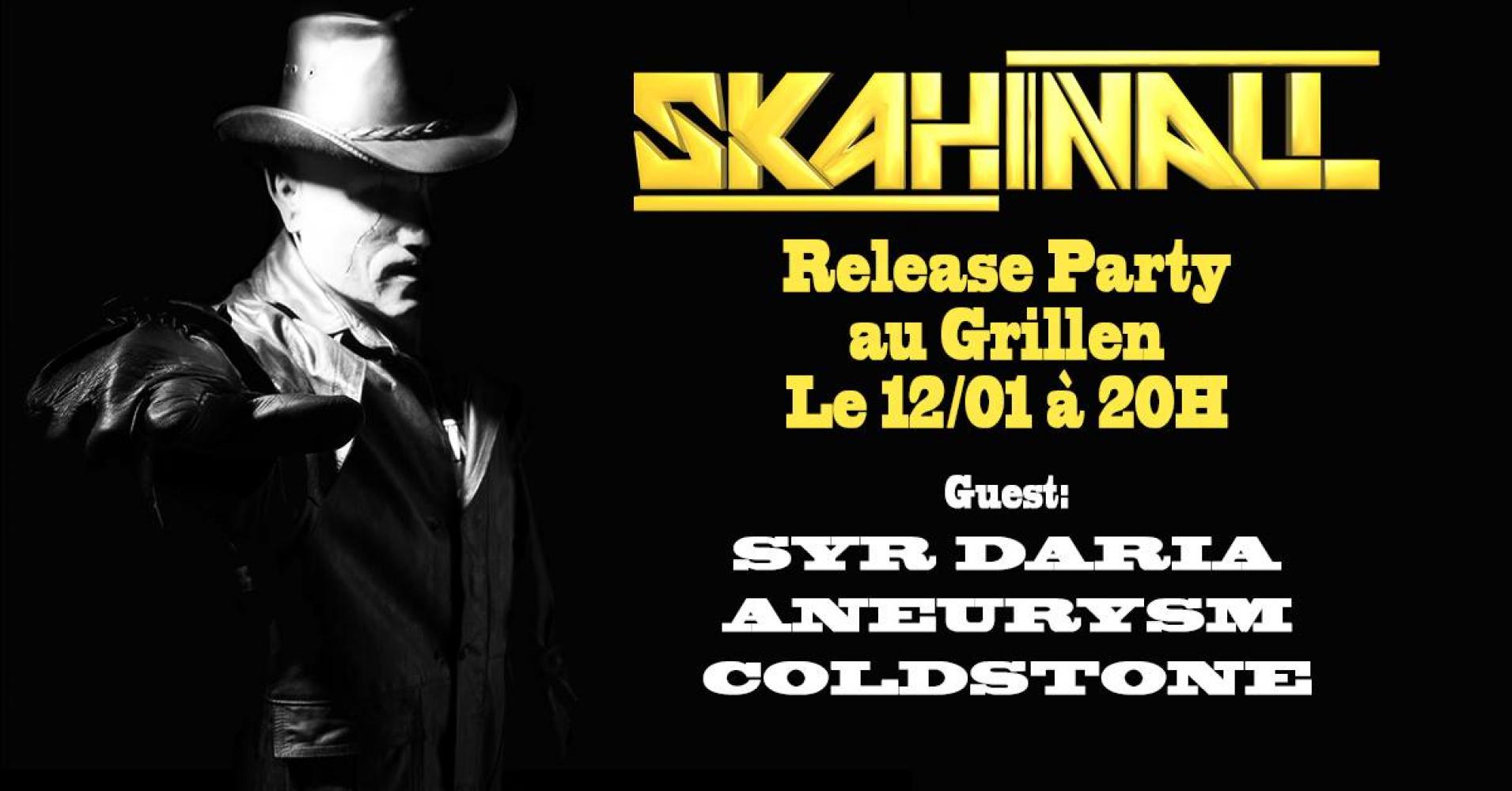 Release party pour Skahinall