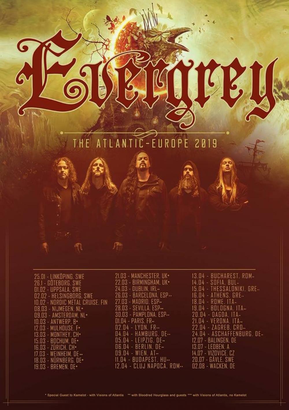 Evergrey en tournée