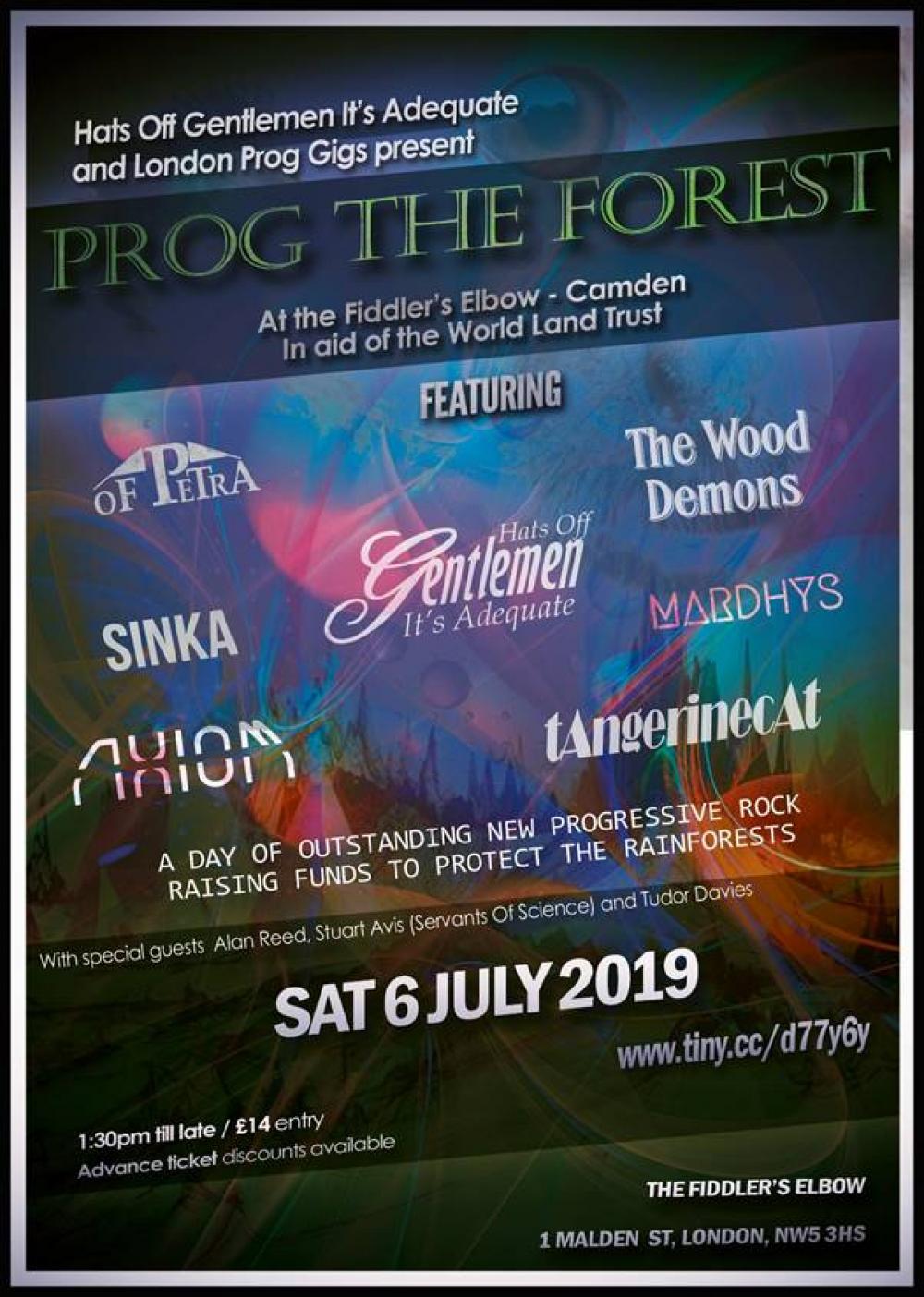 Prog The Forest Charity Progressive Rock Festival