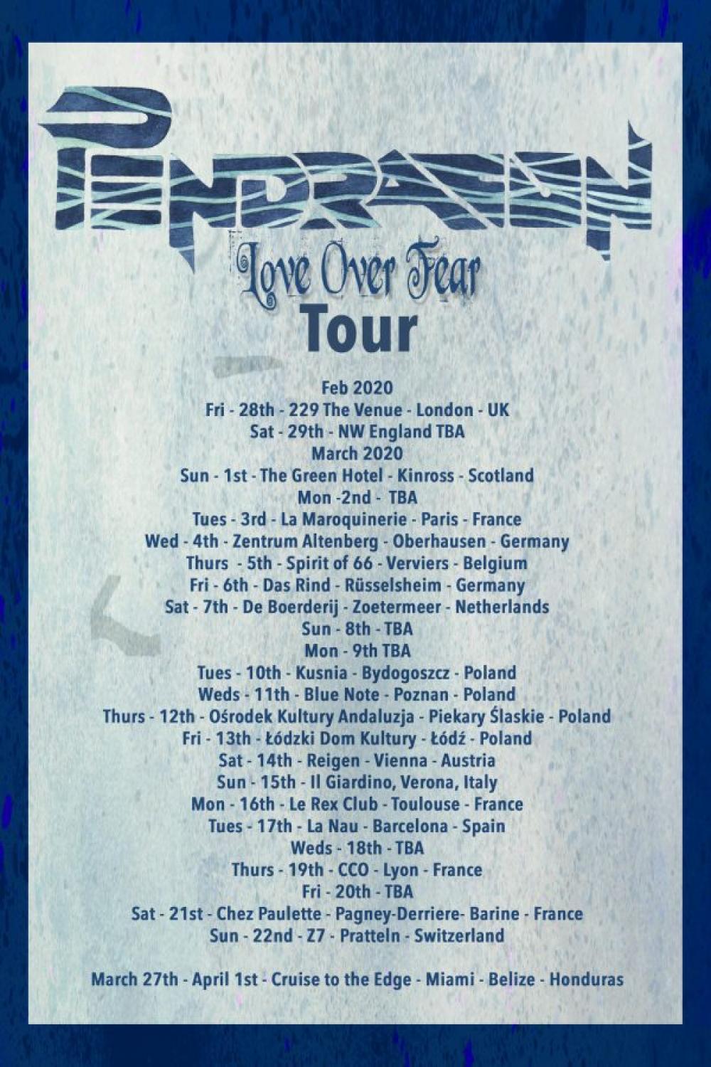 Love Over Fear Tour