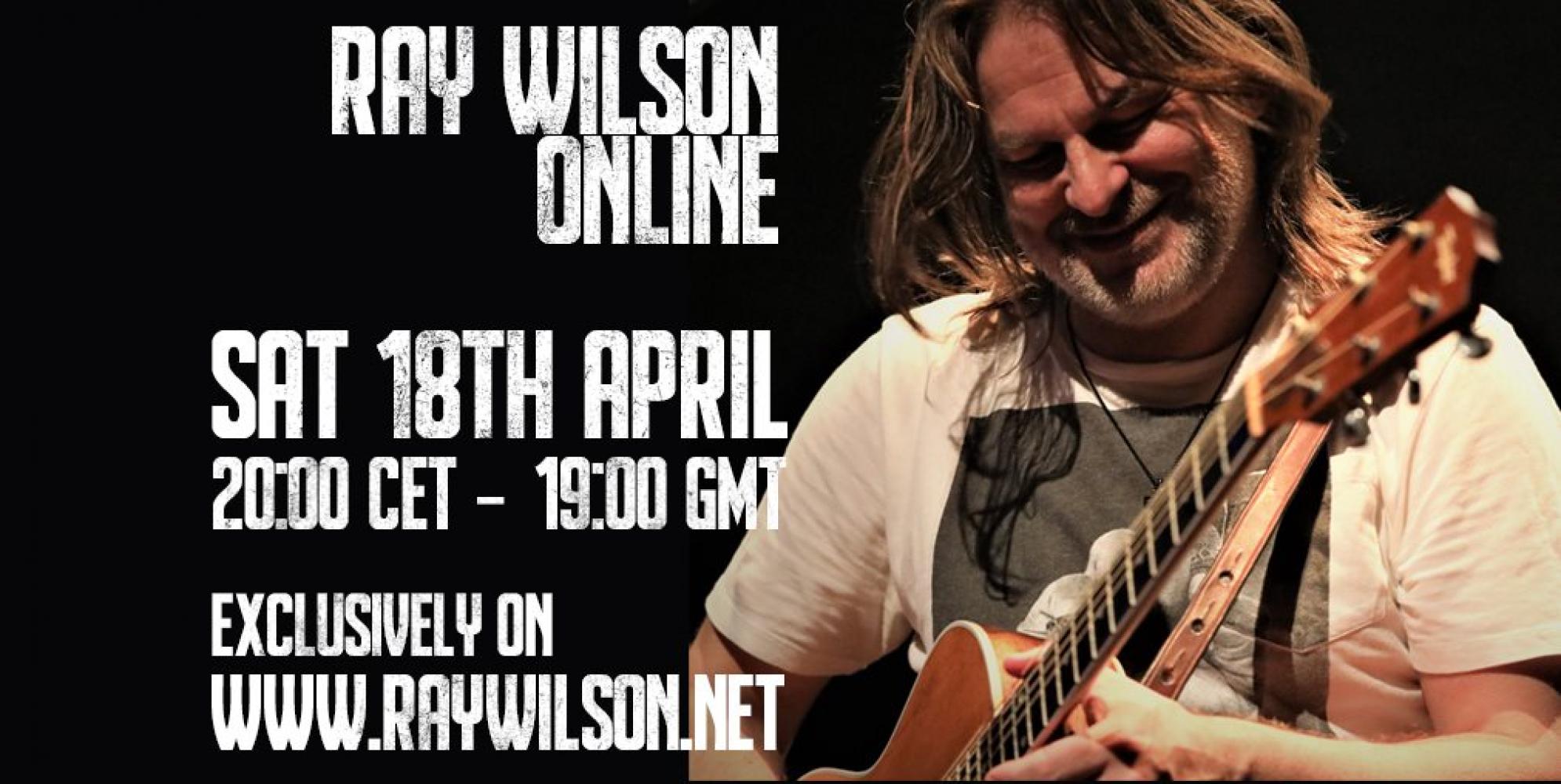 Ray Wilson en live streaming