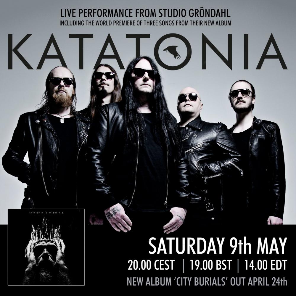 Katatonia en live streaming