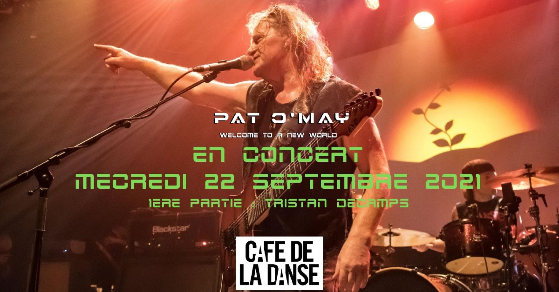 Pat O'May en live