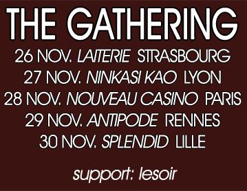 2013-11-14 - Tournée française de The Gathering