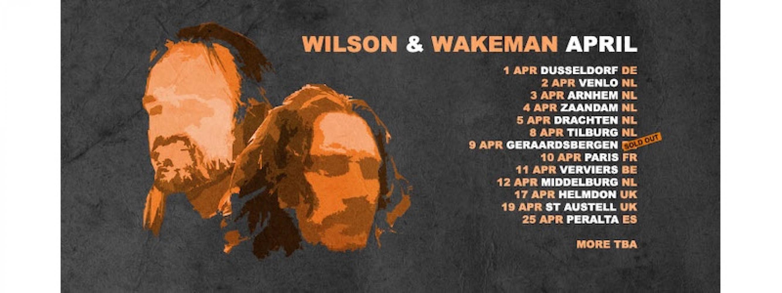 Wilson et Wakeman sur les routes